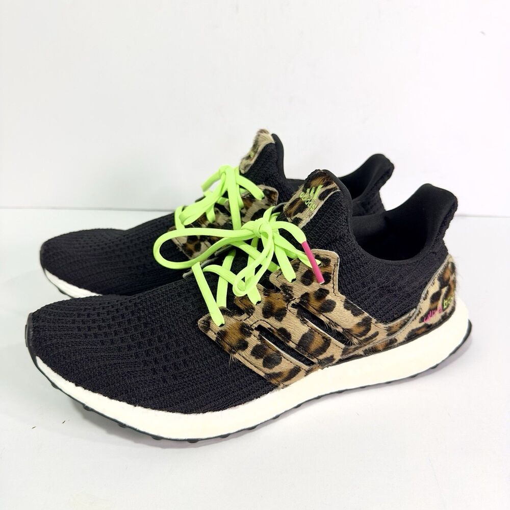 Adidas Mens Ultraboost DNA Animal Leopard Running Shoes Size 9.5M FZ2731
